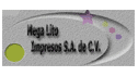 logo de Mega Lito Impresos