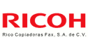 logo Rico Copiadoras Fax