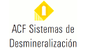 logo de ACF Sistemas de Desmineralización Integral